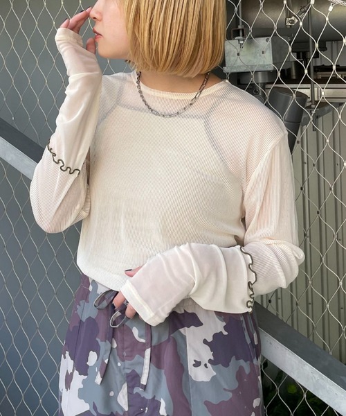 CIAOPANIC(チャオパニック)の「旧品番 非表示 ラメキャミソール(キャミソール・レディース・イエロー/オレンジ/ブラック/ホワイト/ブラウン/ピンク・FREE)」の15枚目の写真