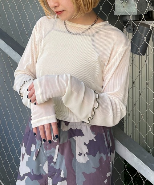 CIAOPANIC(チャオパニック)の「旧品番 非表示 ラメキャミソール(キャミソール・レディース・イエロー/オレンジ/ブラック/ホワイト/ブラウン/ピンク・FREE)」の16枚目の写真