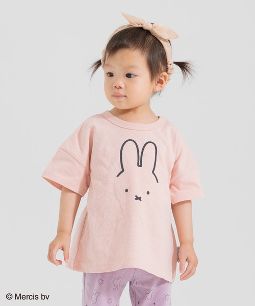 JAM & LINK(ジャムアンドリンク)の「miffy / ミッフィー 半袖Tシャツ(Tシャツ/カットソー・キッズ・C/D/E/F/A/B/G・80cm/90cm/100cm/110cm/120cm/130cm/140cm)」の2枚目の写真