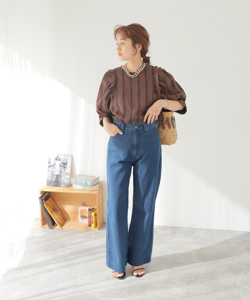 JOURNAL STANDARD（ジャーナルスタンダード）の「【BALLEN/バレン】AMULETO:バッグ（かごバッグ・レディース・ブラウン・FREE）」の2枚目の写真