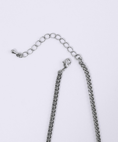 Figments（フィグメンツ）の「5連リングネックレス（ネックレス・レディース・ブラック/シルバー・FREE）」の12枚目の写真