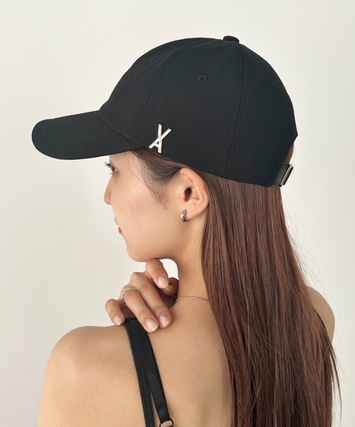 セール】VARZAR(バザール)/Silver stud over fit ball cap/シルバー