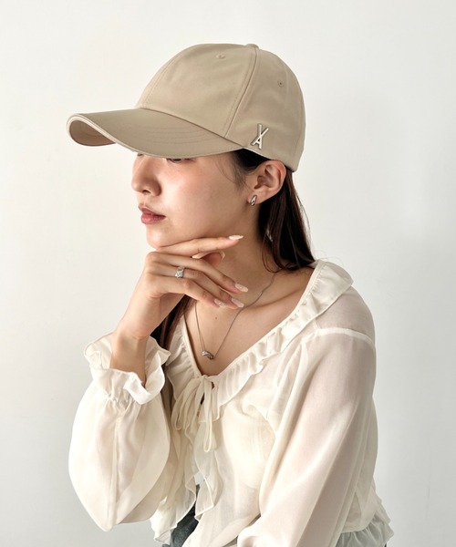 【新品】BURBERRY コットンブレンド ベースボールキャップ キャップ 帽子 バーバリー(BURBERRY)の帽子 | ブランド通販 X-SELL エクセル