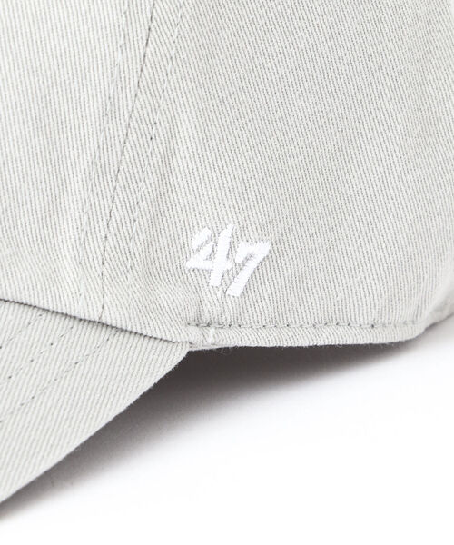 '47（フォーティーセブン）の「【47 Brand/フォーティーセブン】Si 別注 47 CLEAN UP CAP キャット（キャップ・メンズ・ブラック/ライトグレー・FREE）」の10枚目の写真