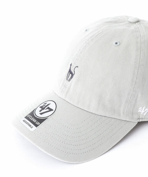 '47（フォーティーセブン）の「【47 Brand/フォーティーセブン】Si 別注 47 CLEAN UP CAP キャット（キャップ・メンズ・ブラック/ライトグレー・FREE）」の21枚目の写真