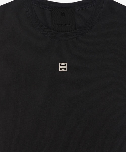 GIVENCHY（ジバンシイ）の「RINGER T SHIRT（Tシャツ/カットソー・メンズ・ブラック・X-SMALL/SMALL）」の2枚目の写真