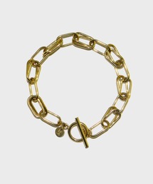 LHME | LHME オーバルチェーンブレスレット/ハーフダブル/サージカルステンレス316L(金属アレルギー対応)(ブレスレット)