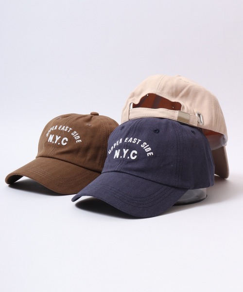 FUNALIVE（ファンアライブ）の「JON NYCロゴキャップ『韓国ファッション』（キャップ・メンズ・ブラック/カーキ/ベージュ/ネイビー/オレンジ/ブラウン/レッド・FREE）」の12枚目の写真