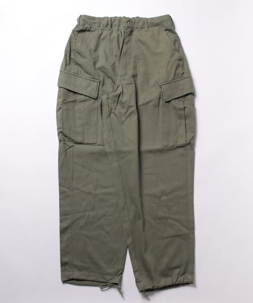 THISIS(ディスイズ)の「ツイル カーゴパンツ(カーゴパンツ・メンズ・ブラック/カーキ/ベージュ・LARGE/X-LARGE/MEDIUM)」の5枚目の写真