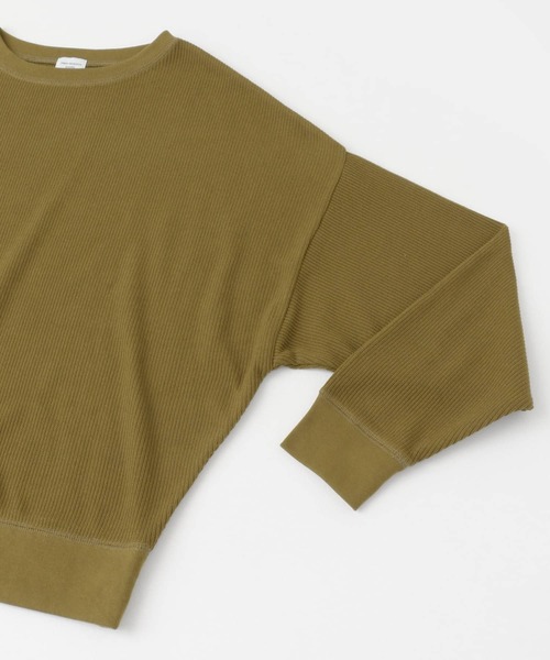 URBAN RESEARCH DOORS(アーバンリサーチドアーズ)の「タックフライスロングスリーブTシャツ(Tシャツ/カットソー・レディース・イエロー系その他/ブラック/グレー系その他/ナチュラル・MEDIUM)」の10枚目の写真