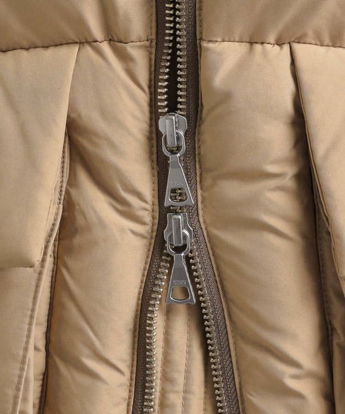 HARE(ハレ)の「エアサーマルZIPパフベスト(HARE)(ダウンベスト・メンズ・ブラック/ベージュ/グレー・SMALL/MEDIUM)」の16枚目の写真