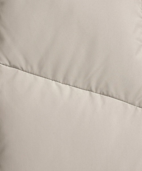 HARE(ハレ)の「エアサーマルZIPパフベスト(HARE)(ダウンベスト・メンズ・ブラック/ベージュ/グレー・SMALL/MEDIUM)」の19枚目の写真