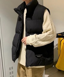 BUFFALO BOBS｜バッファローボブズのダウンベスト（ブラック