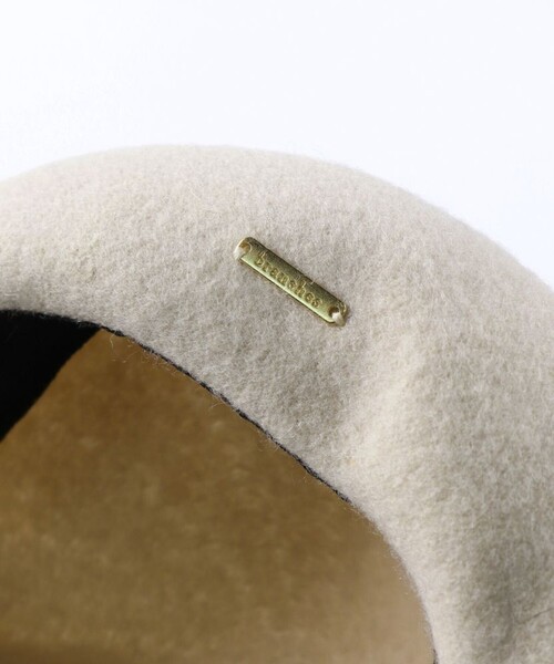 BRANSHES(ブランシェス)の「プレート付きベレー帽(ハンチング/ベレー帽・キッズ・ブラック/アイボリー・S/L/M)」の8枚目の写真