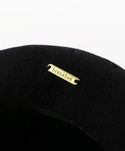 BRANSHES(ブランシェス)の「プレート付きベレー帽(ハンチング/ベレー帽・キッズ・ブラック/アイボリー・S/L/M)」の14枚目の写真