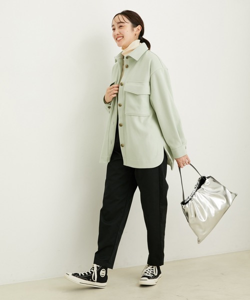 ワンハンドルギャザー巾着バッグ（トートバッグ）｜LE CERCLE par rope'（ルセルクルパーロペ）