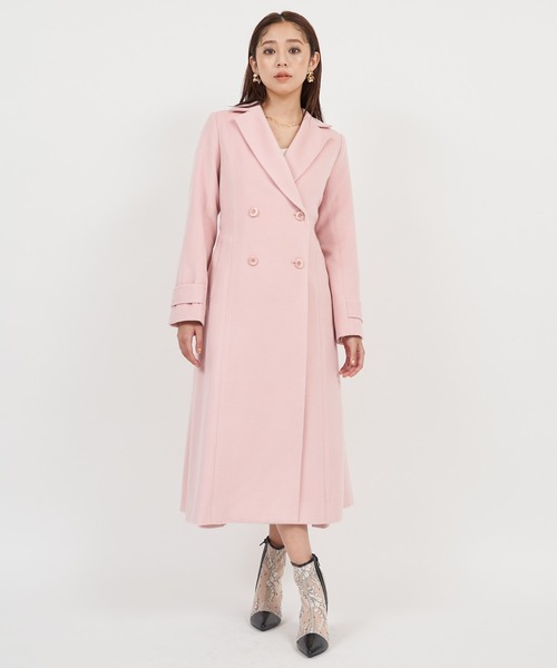 ROYAL PARTY（ロイヤルパーティー）の「バックタックコート（その他アウター・レディース・ブラック/オフホワイト/ピンク/カーキ・SMALL/MEDIUM）」の16枚目の写真