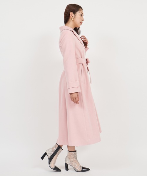 ROYAL PARTY（ロイヤルパーティー）の「バックタックコート（その他アウター・レディース・ブラック/オフホワイト/ピンク/カーキ・SMALL/MEDIUM）」の18枚目の写真