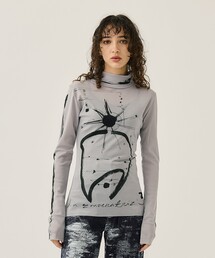 CYCLE（サイクル）の「【Cycle/サイクル 】Mayte × Cycle THE EMPRESS TAROT SKIN TOPS（Tシャツ/カットソー）」