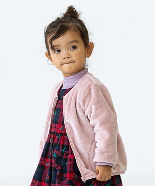 sense of wonder（センスオブワンダー）の「テレコハイネック長袖Ｔシャツ（Tシャツ/カットソー・キッズ・ネイビー/ラベンダー/チャコール/キナリ・100cm/120cm/130cm/90cm/110cm）」の7枚目の写真