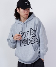 PERSON'S | PERSON'S 裏起毛プリントプルパーカー(パーカー)