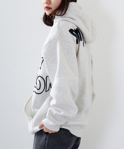 PERSON'S(パーソンズ)の「PERSON'S 裏起毛プリントプルパーカー(パーカー・メンズ・ホワイト/杢グレー/ブラック・LL/3L/4L/L/M)」の12枚目の写真