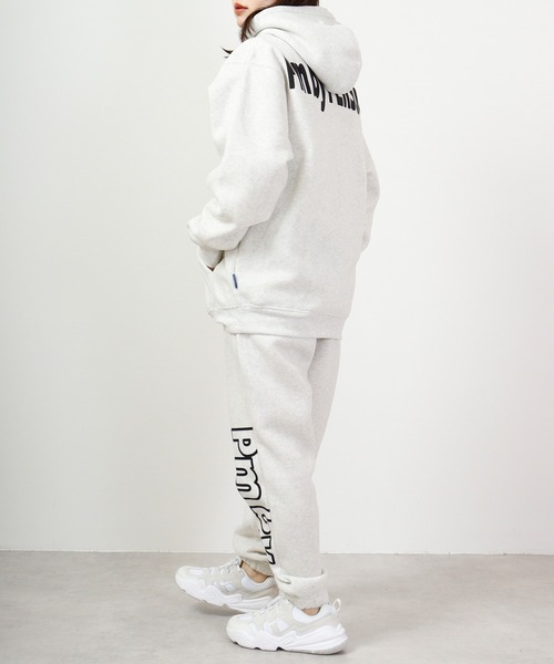 PERSON'S(パーソンズ)の「PERSON'S 裏起毛プリントプルパーカー(パーカー・メンズ・ホワイト/杢グレー/ブラック・LL/3L/4L/L/M)」の17枚目の写真