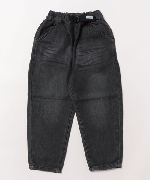L.COPECK（エルコペック）の「ニット風デニムバルーンパンツ（デニムパンツ・キッズ・その他/ストライプ/ネイビー/ブラック・140cm/110cm/120cm/130cm/100cm）」の2枚目の写真