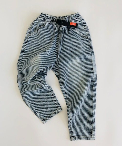 L.COPECK（エルコペック）の「ニット風デニムバルーンパンツ（デニムパンツ・キッズ・その他/ストライプ/ネイビー/ブラック・140cm/110cm/120cm/130cm/100cm）」の4枚目の写真