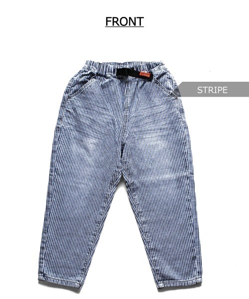 L.COPECK（エルコペック）の「ニット風デニムバルーンパンツ（デニムパンツ・キッズ・その他/ストライプ/ネイビー/ブラック・140cm/110cm/120cm/130cm/100cm）」の18枚目の写真