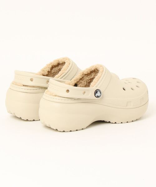 セール】【crocs】CLASSIC PLATFORM LINED CLOG（クロックス