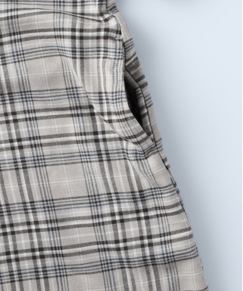 BACK NUMBER(バックナンバー)の「【BACK NUMBER】チェック柄長袖シャツワンピース(シャツワンピース・レディース・ブラック/ベージュ・L/M)」の12枚目の写真