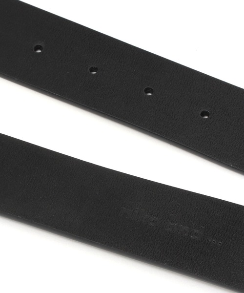 niko and...（ニコアンド）の「オリジナル変形バックルレザーベルト（ベルト・レディース・ブラック/ダークブラウン・0）」の5枚目の写真