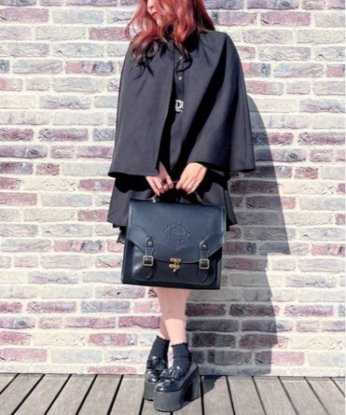 axes 9点セット ワンピース アウター axes femme（アクシーズファム）の「ロングケープセットミニワンピース