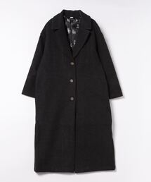 CERCA | BD/圧縮ニットテーラードコート(チェスターコート)