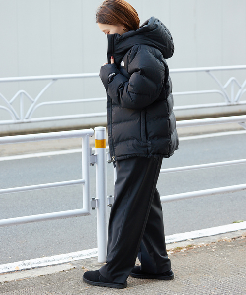 SLOBE IENA(スローブイエナ)の「【THE NORTH FACE/ザ・ノース・フェイス】 Belayer Parka(ビレイヤーパーカー)(ダウンジャケット/コート・レディース・ベージュ/ブラック・FREE)」の5枚目の写真