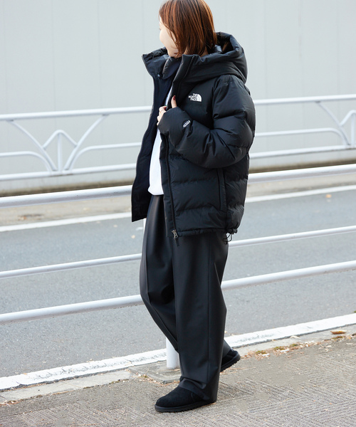 SLOBE IENA(スローブイエナ)の「【THE NORTH FACE/ザ・ノース・フェイス】 Belayer Parka(ビレイヤーパーカー)(ダウンジャケット/コート・レディース・ベージュ/ブラック・FREE)」の6枚目の写真
