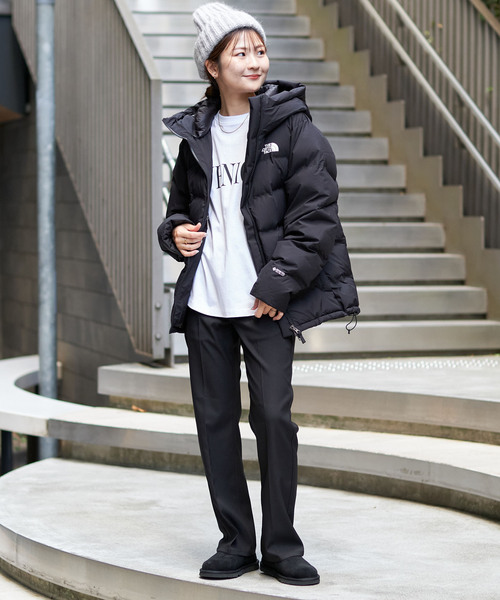 SLOBE IENA(スローブイエナ)の「【THE NORTH FACE/ザ・ノース・フェイス】 Belayer Parka(ビレイヤーパーカー)(ダウンジャケット/コート・レディース・ベージュ/ブラック・FREE)」の18枚目の写真