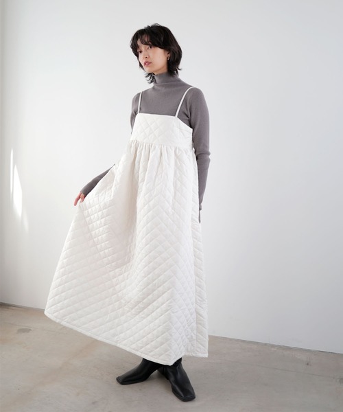 LIAN（リアン）の「キルティングキャミワンピース（ワンピース）」 - WEAR