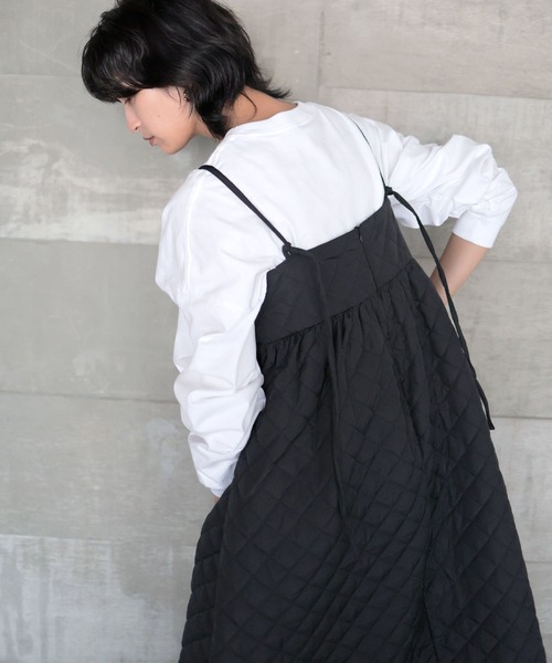 LIAN（リアン）の「キルティングキャミワンピース（ワンピース）」 - WEAR