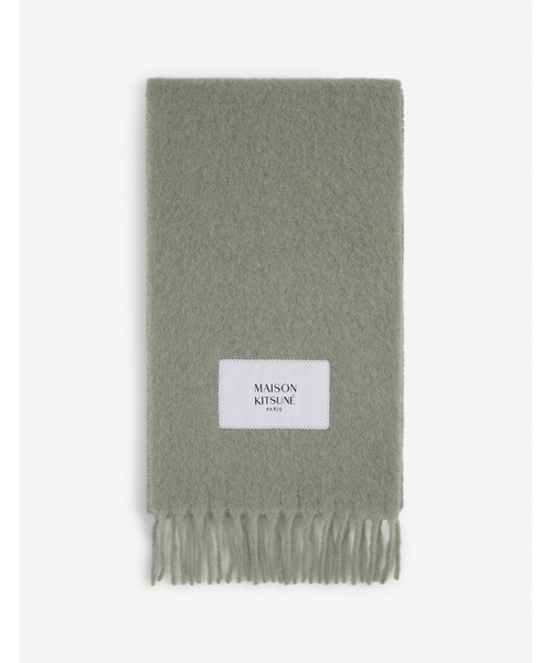 BABY ALPACA PLAIN SCARF（マフラー）｜Maison Kitsune（メゾンキツネ