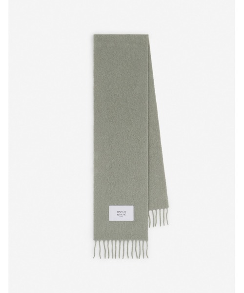 BABY ALPACA PLAIN SCARF（マフラー）｜Maison Kitsune（メゾンキツネ