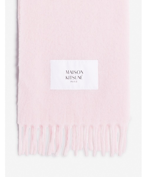 BABY ALPACA PLAIN SCARF（マフラー）｜Maison Kitsune（メゾンキツネ