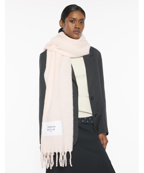 BABY ALPACA PLAIN SCARF（マフラー）｜Maison Kitsune（メゾンキツネ