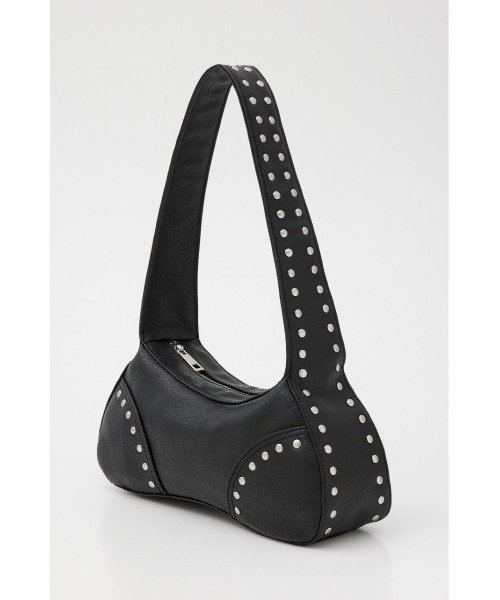 SLY（スライ）の「STUDS SHOULDER BAG スタッズ ショルダー バッグ（ショルダーバッグ・レディース・ホワイト/ブラック/ブルー・FREE）」の16枚目の写真