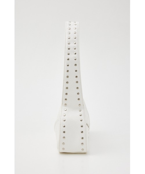 SLY（スライ）の「STUDS SHOULDER BAG スタッズ ショルダー バッグ（ショルダーバッグ・レディース・ホワイト/ブラック/ブルー・FREE）」の6枚目の写真