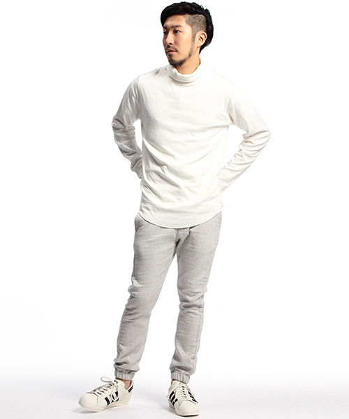 B:MING by BEAMS(ビーミングバイビームス)の「ビーミング by ビームス / セッケツタートルネック(Tシャツ/カットソー・メンズ・グレー/オフホワイト・LARGE/MEDIUM/SMALL/X-LARGE)」の10枚目の写真