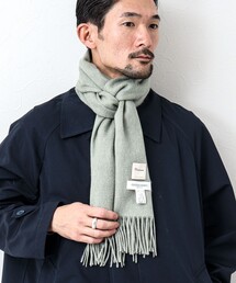 NOLLEY'S goodman | カシミヤマフラー30 オルドス産カシミヤ100%使用 30cm幅(マフラー)