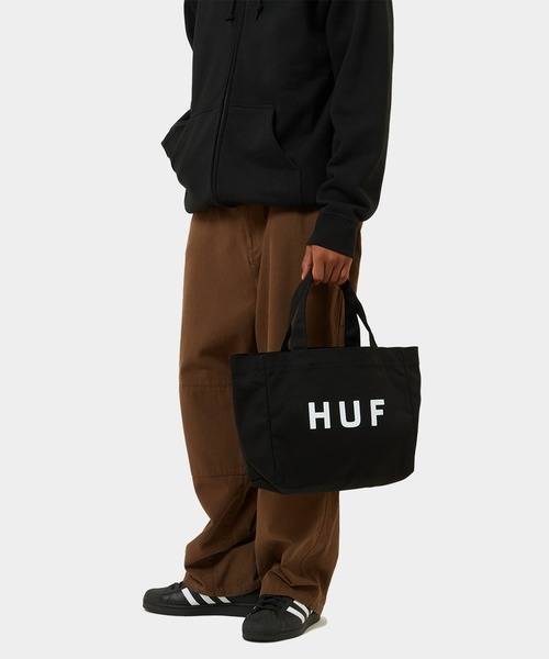人気サイズ！！【HUF】ハフ HUF OG LOGO トートバック M 楽天市場】HUF OG LOGO TOTE BAG M / HUF ハフ バッグ HUF ハフ