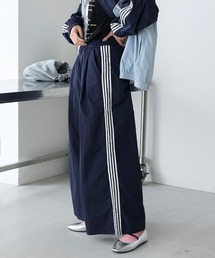 forksy. | 【forksy.】【セットアップ対応】ナイロントラックラインワイドパンツ(その他パンツ)